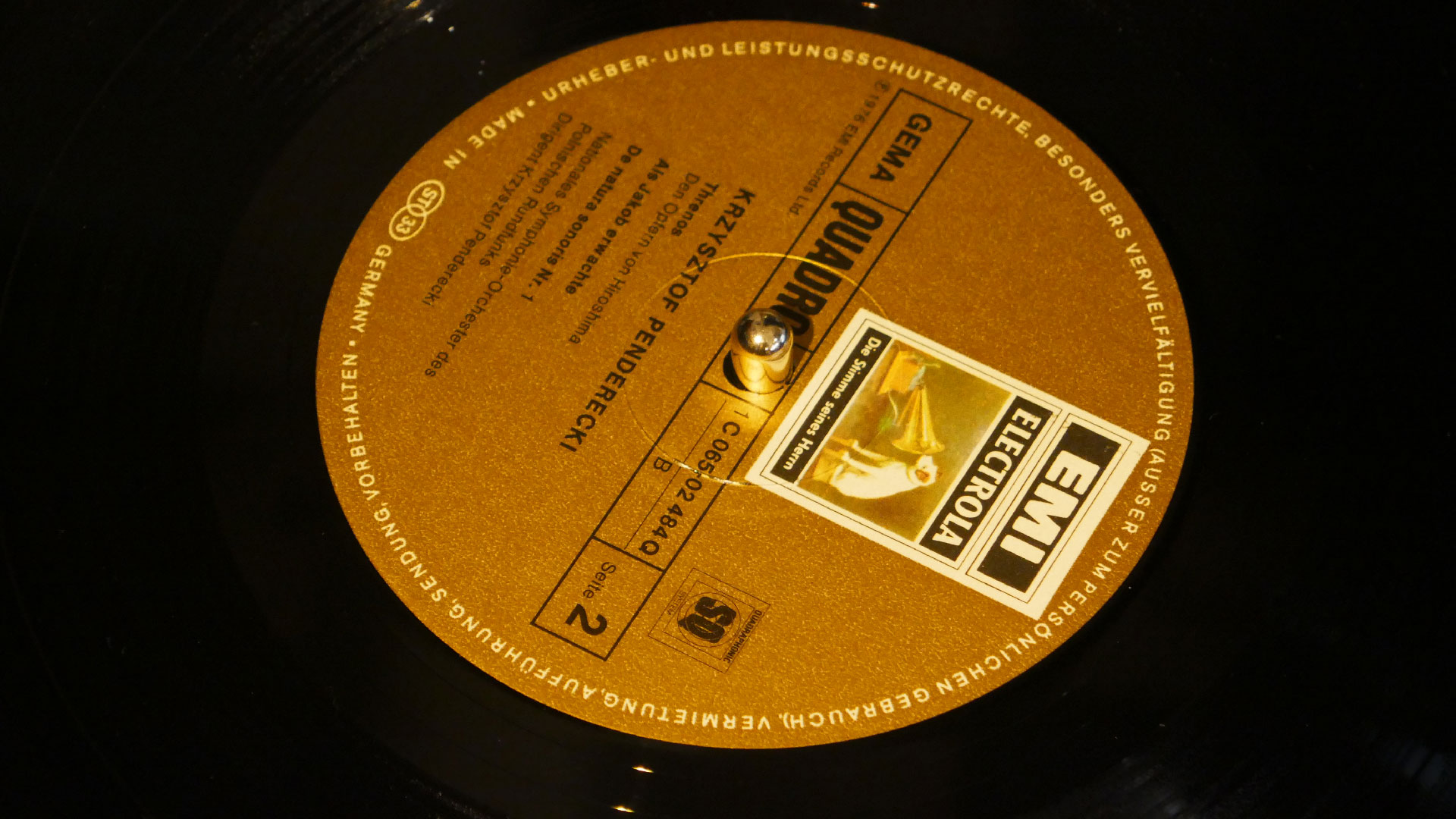 2025-10-20 Krzysztof Penderecki 4 Vinyl Tape Echo Vocoder hyperlinear Quad Motor Driver Mix (Tape 28)