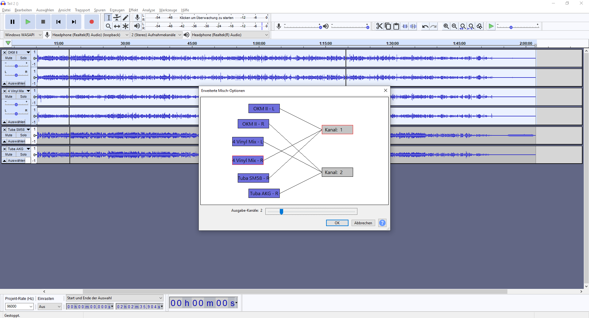 2026-03-17 John Cage - Prepared Piano (4 Vinyl 'hyperlinear Quad Motor Driver' Tape Echo Vocoder Mix) (aufnehmen Tape 34)