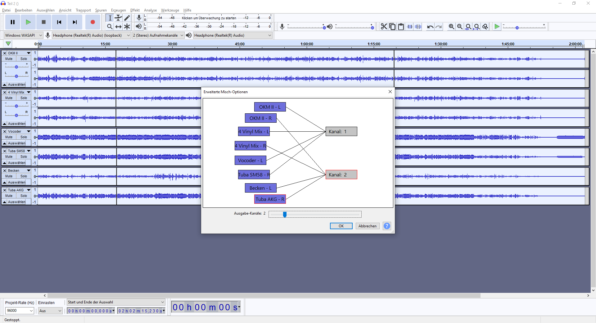 2026-03-17 John Cage - Prepared Piano (4 Vinyl 'hyperlinear Quad Motor Driver' Tape Echo Vocoder Mix) (aufnehmen Tape 34)