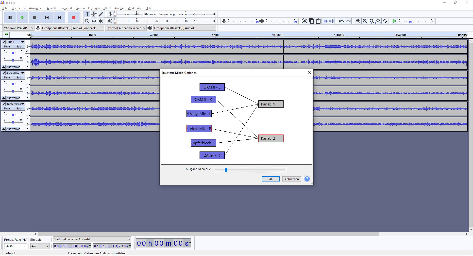 2026-03-17 John Cage - Prepared Piano (4 Vinyl 'hyperlinear Quad Motor Driver' Tape Echo Vocoder Mix) (aufnehmen Tape 34)