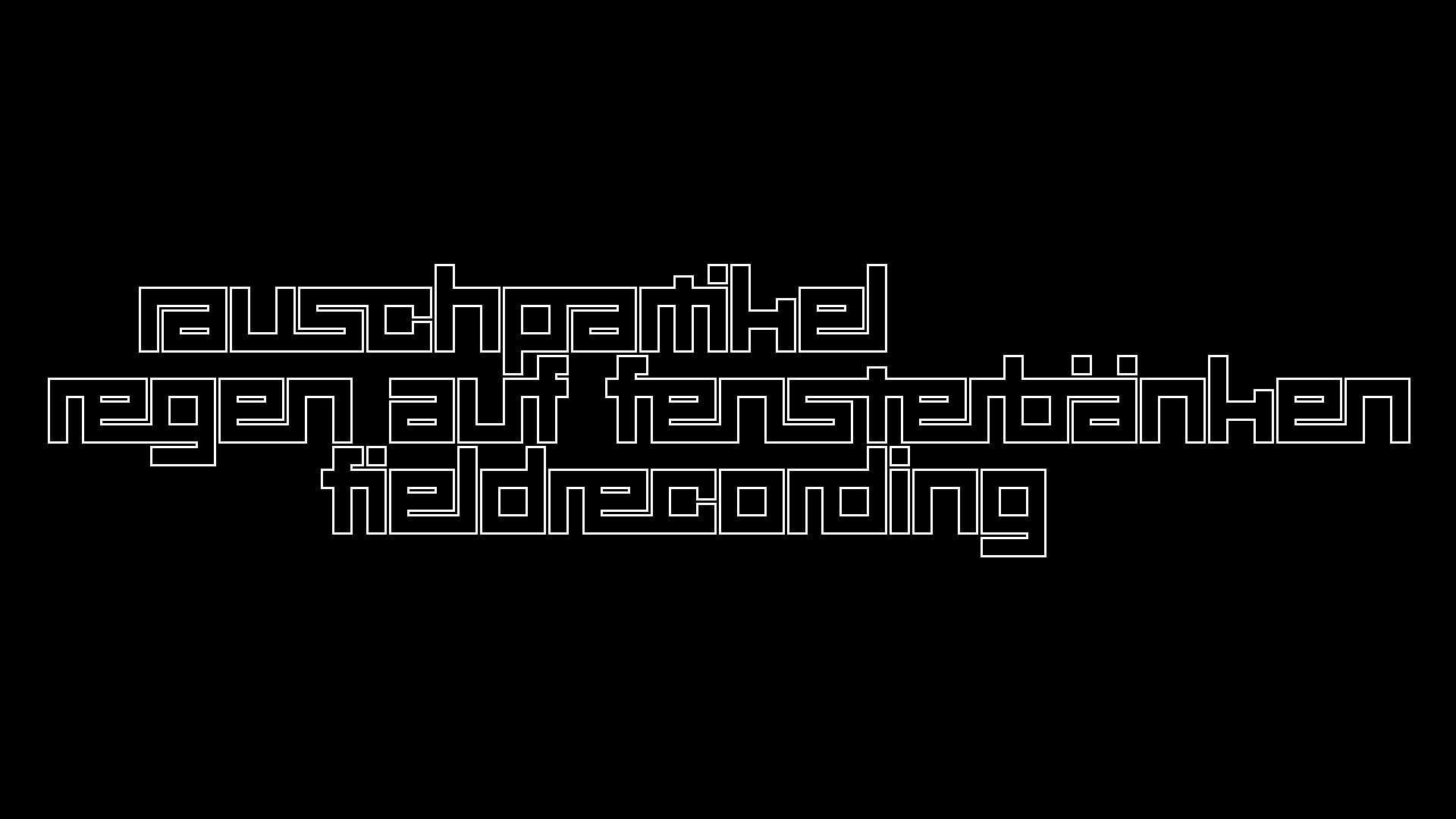 2021-03-12 Regen auf Fensterbnken II (Fieldrecording + Typo Grafik Video)