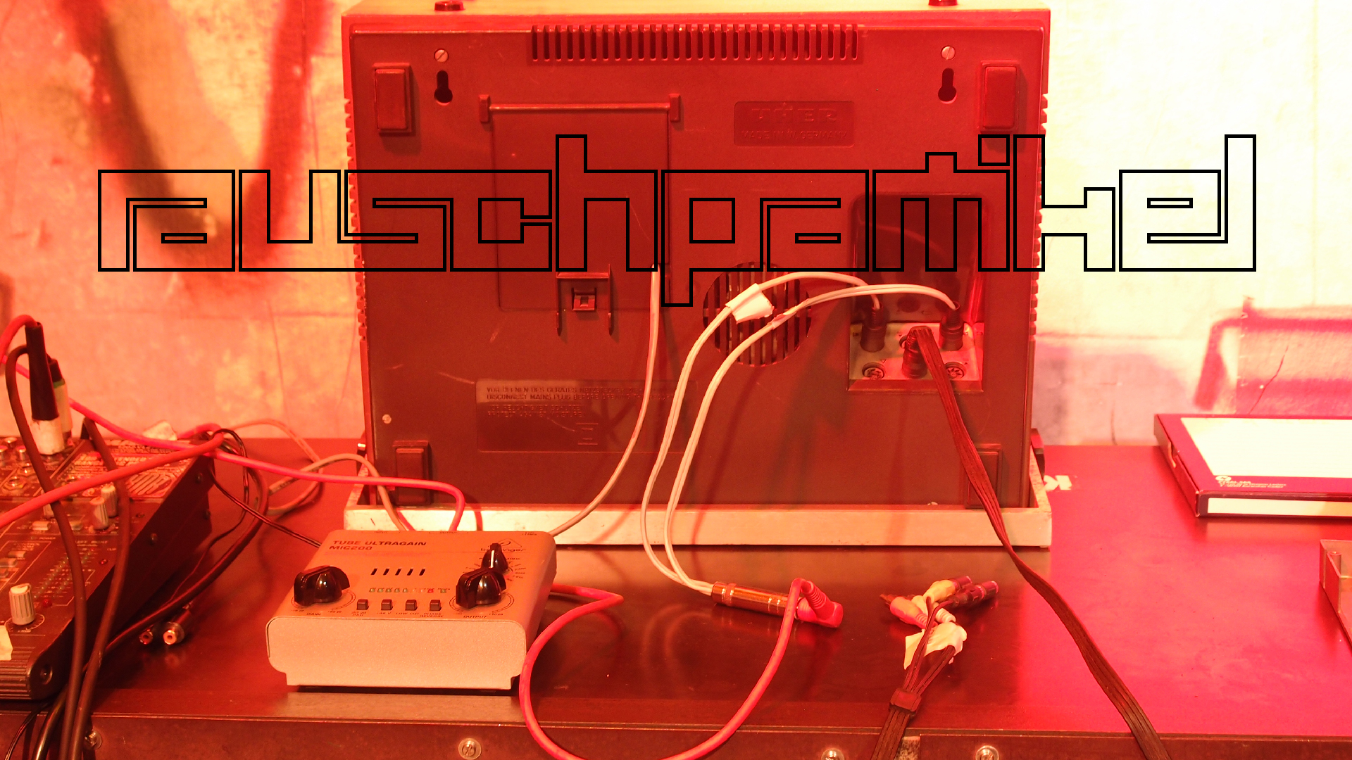 2021-10-25 Vocoder mit 2 Tonbändern (Audio, Foto, Grafk)
