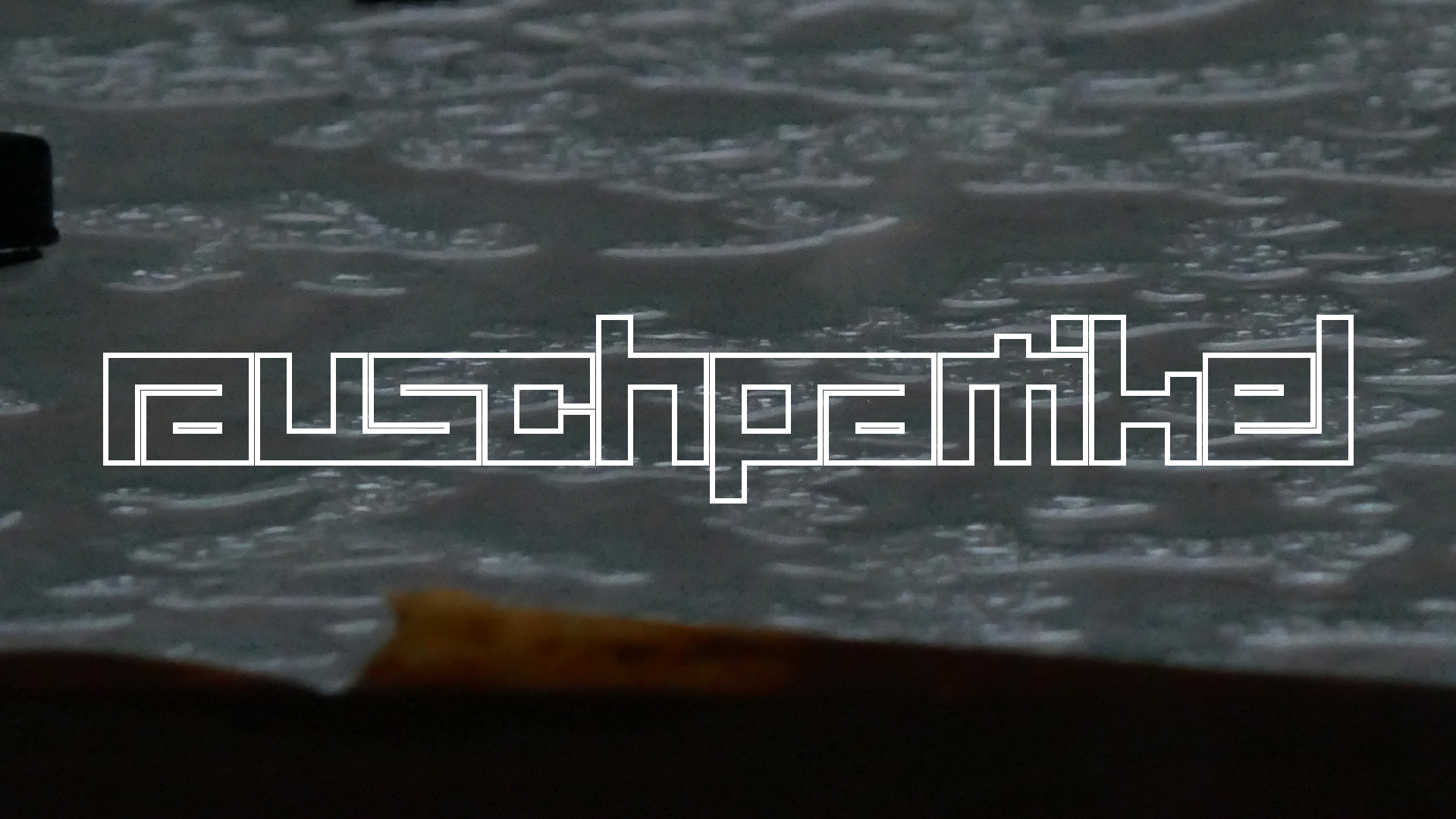 2022-02-01 Das Kleine Regen Rhythmus Orchester (Fensterglas) (Audio, Video)