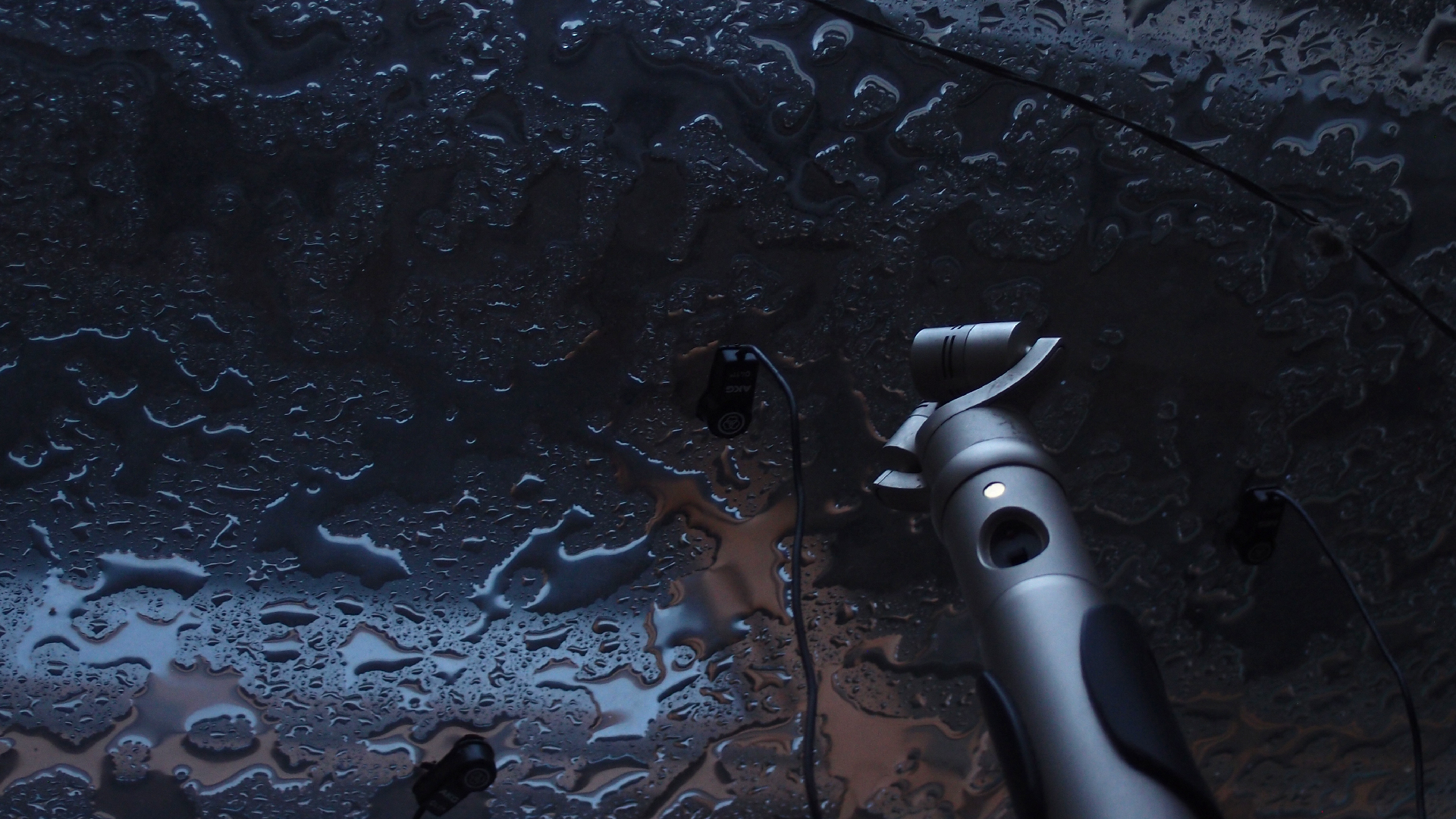 2022-02-01 Das Kleine Regen Rhythmus Orchester (Fensterglas) (Audio, Video)