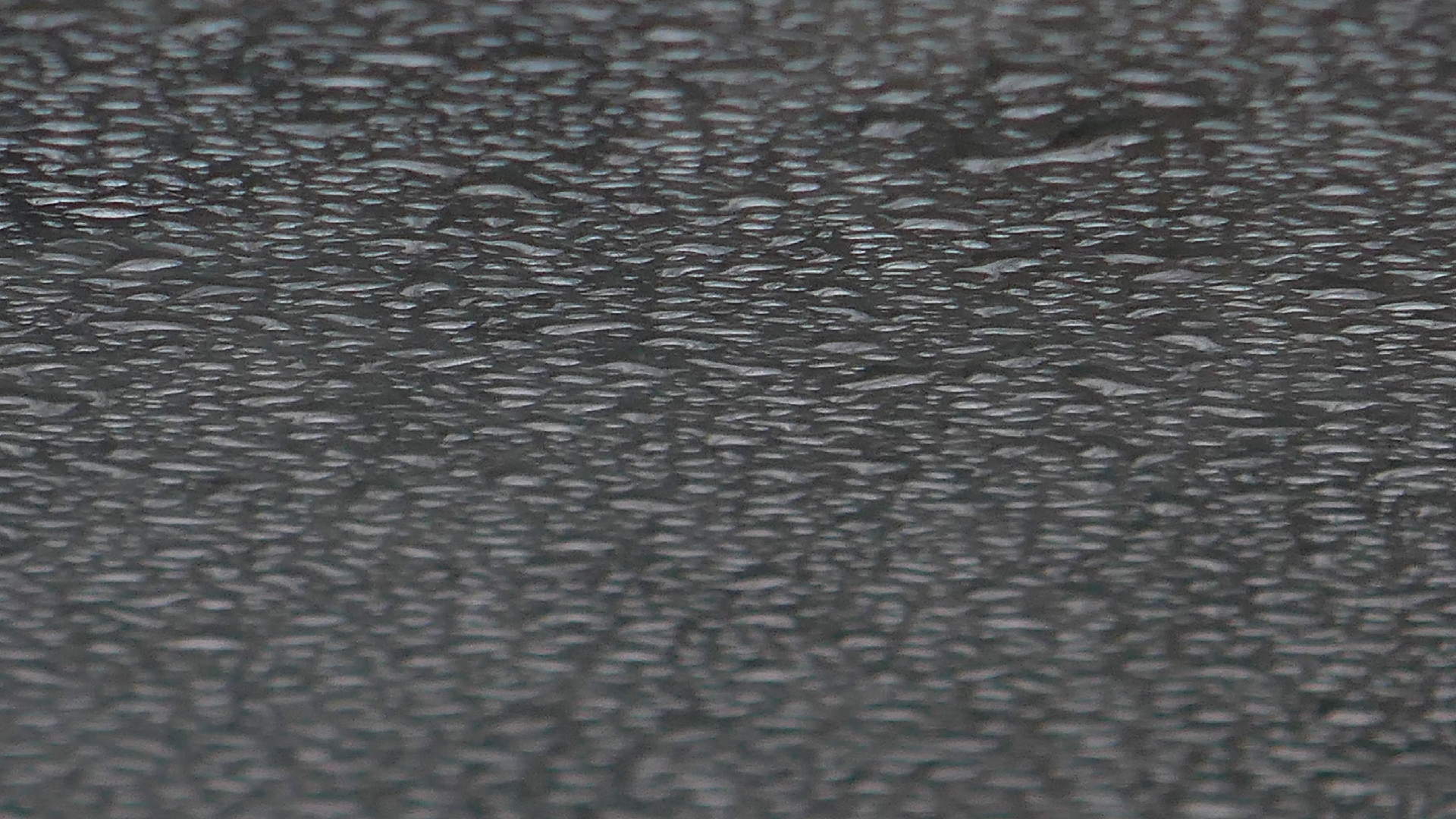 2022-02-08 Das Kleine Regen Rhythmus Orchester (Fensterglas einfach, im Bilderrahmen, II) (Audio, Video)