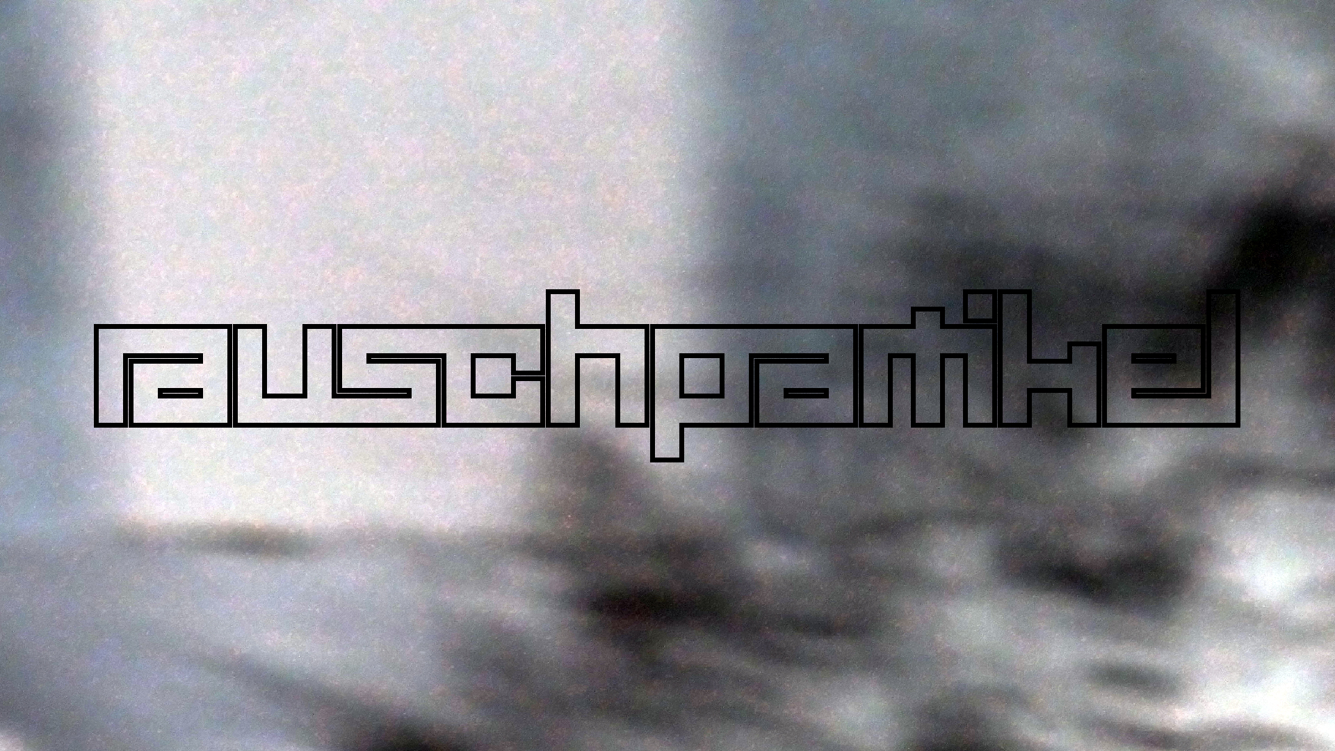 2022-02-08 Das Kleine Regen Rhythmus Orchester (Fensterglas einfach, im Bilderrahmen, II) (Audio, Video)