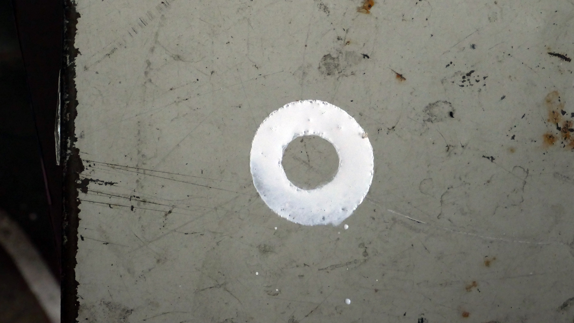 2022-02-16 Das Kleine Regen Rhythmus Orchester (Fensterglas einfach, im Bilderrahmen, III) (Audio, Video)