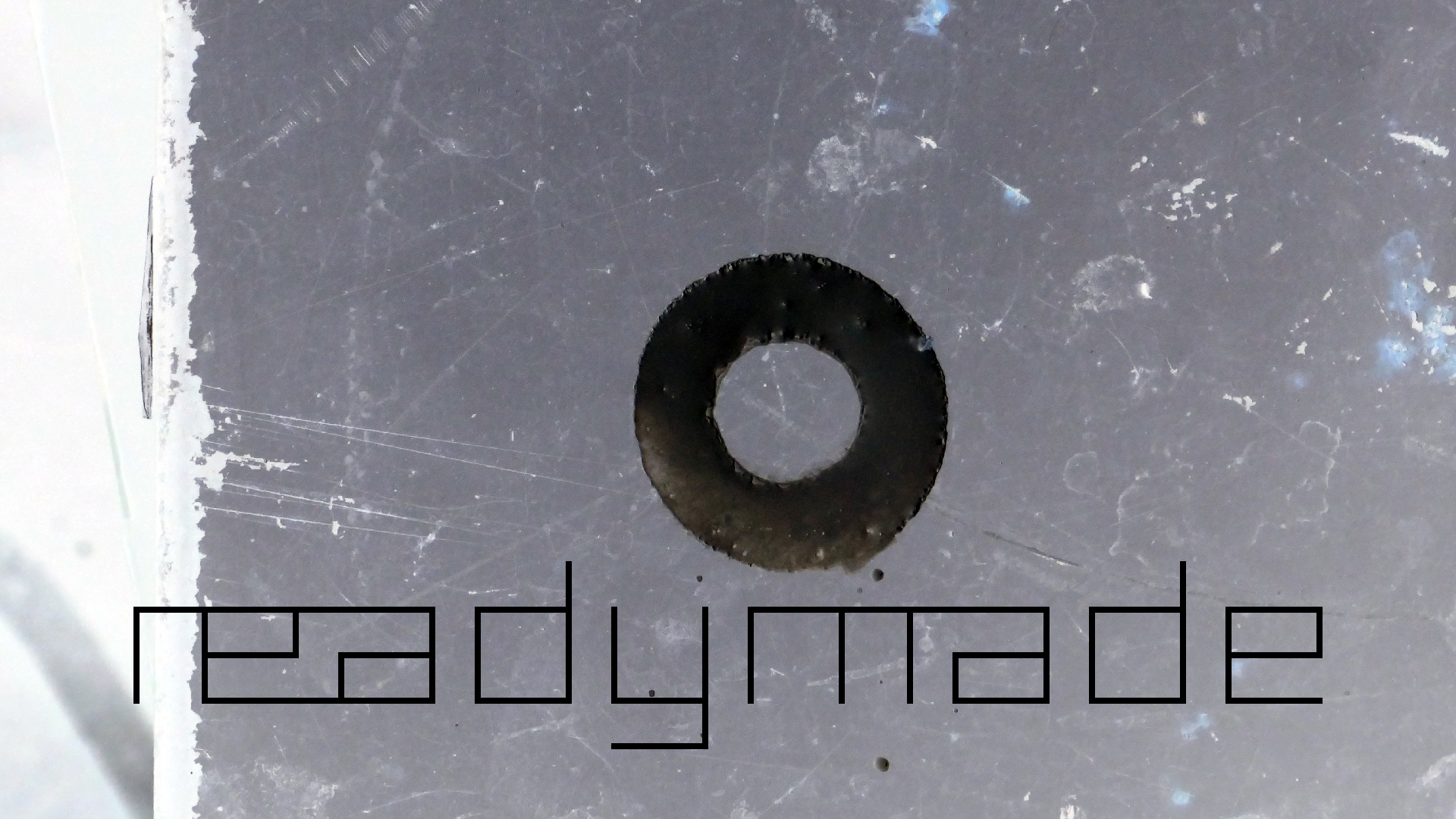 2022-02-16 Das Kleine Regen Rhythmus Orchester (Fensterglas einfach, im Bilderrahmen, III) (Audio, Video)