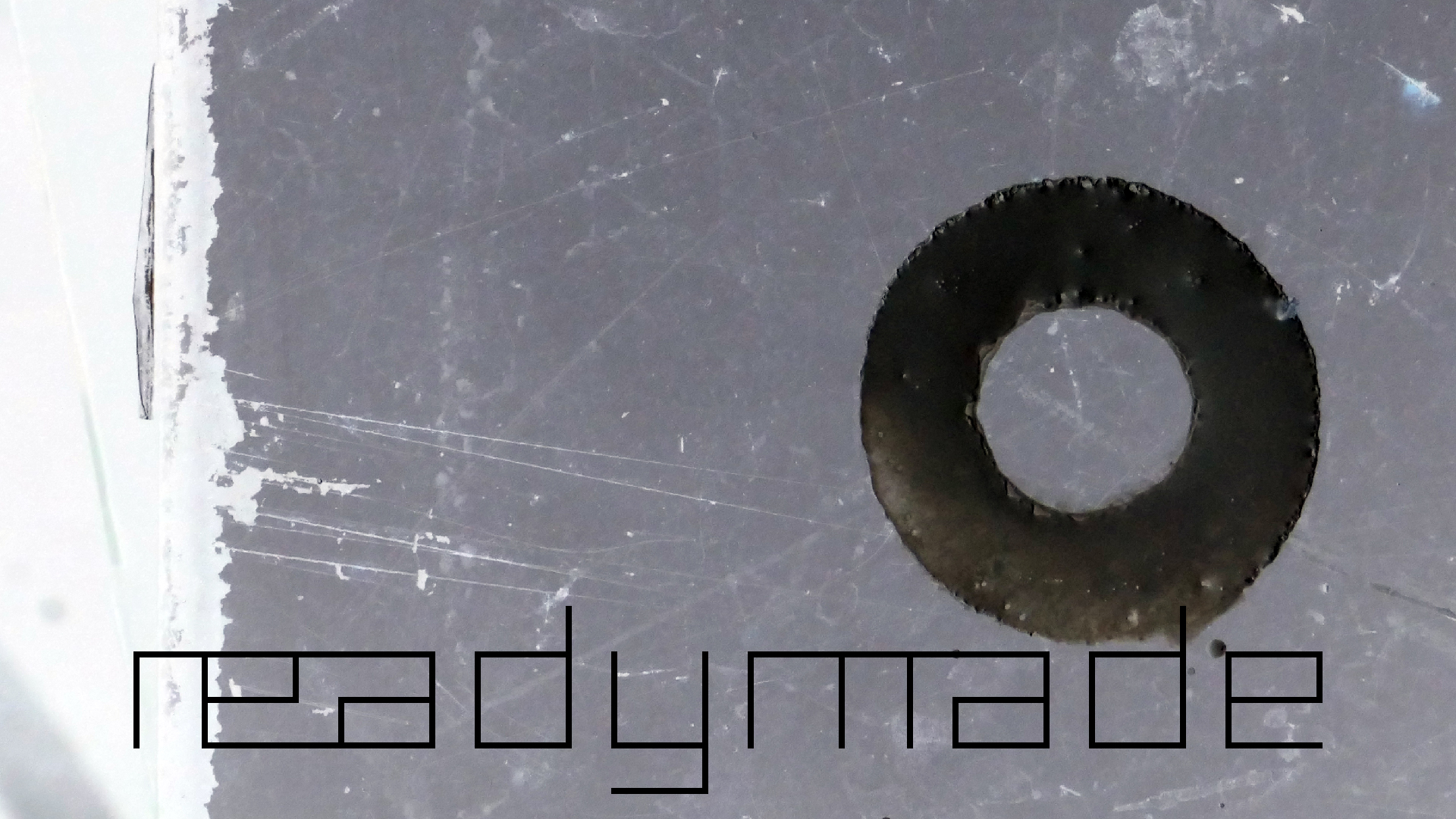 2022-02-16 Das Kleine Regen Rhythmus Orchester (Fensterglas einfach, im Bilderrahmen, III) (Audio, Video)