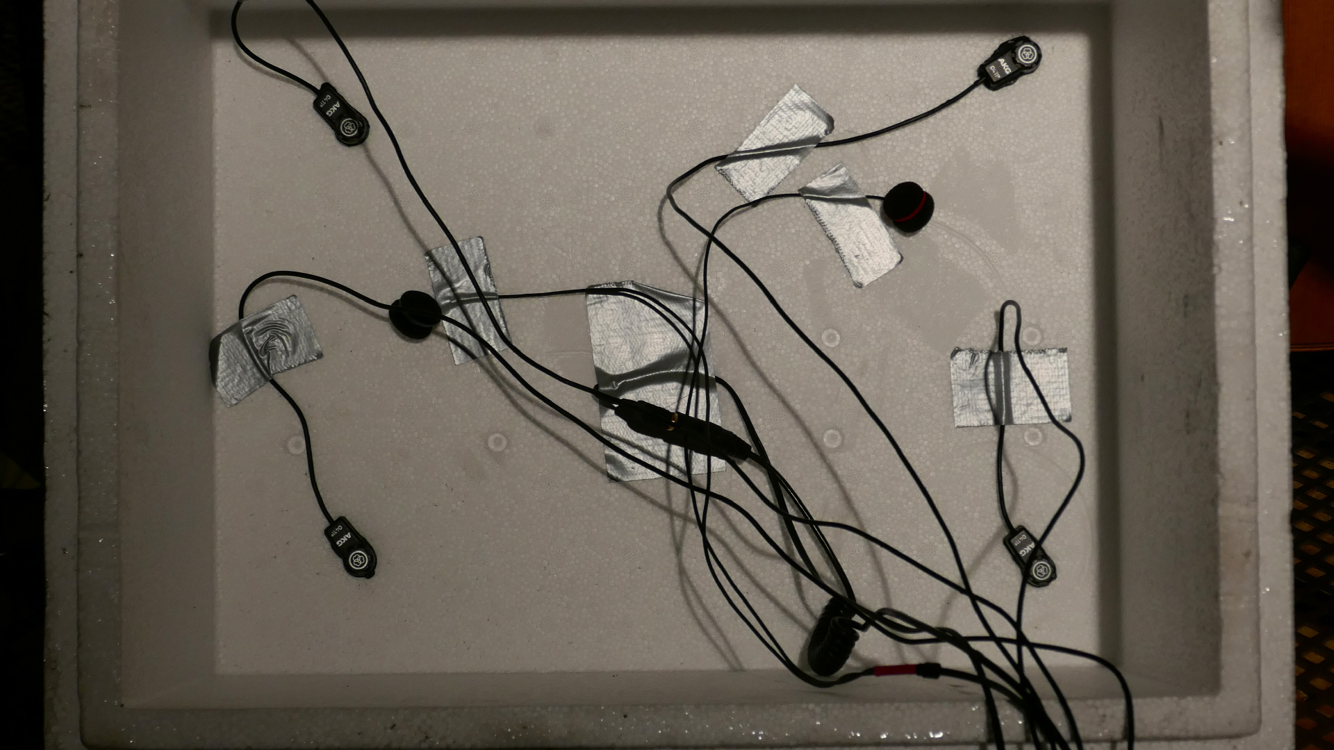 2022-02-18 Das Kleine Regen Rhythmus Orchester (Styroporbox) (Audio, Video)