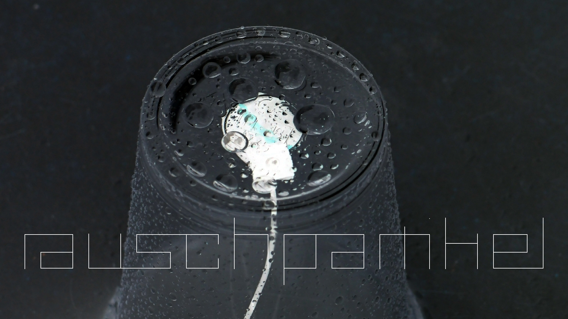 2022-05-17 Das Kleine Regen Rhythmus Orchester (Plastebecher aufm Tisch) (Audio, Video)