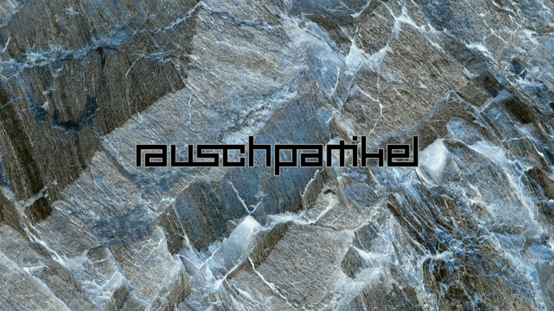 2021-04-19 Ame Zek - rauschpartikel (Vocoder Remixe) (Mixe, Typo Grafik)