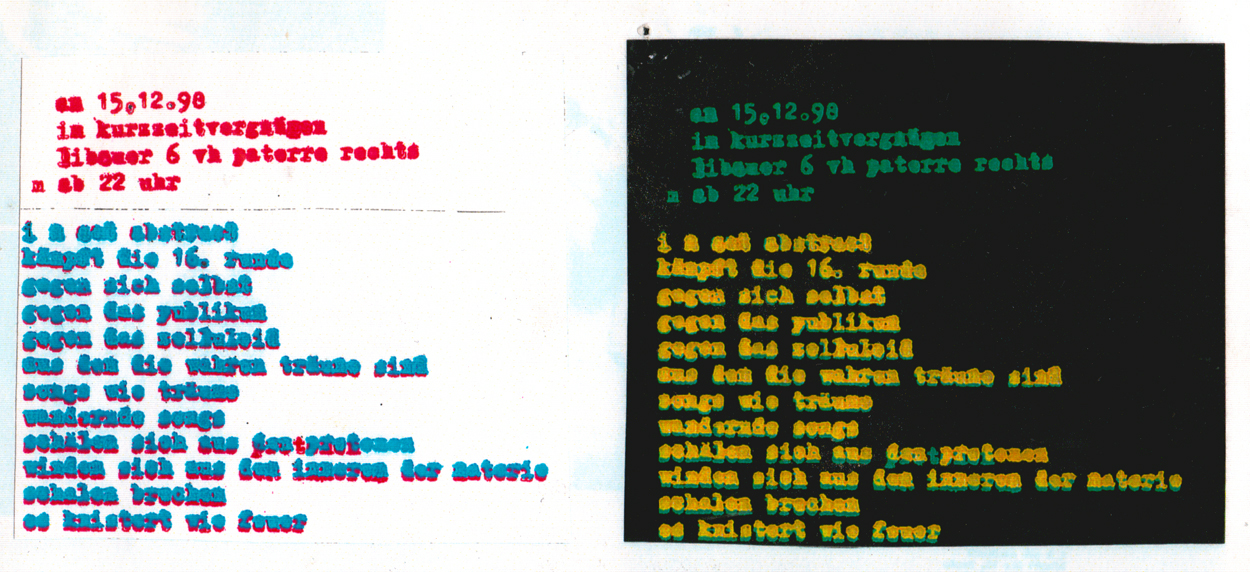 1998-12-15 Kurzzeitvergnügen 