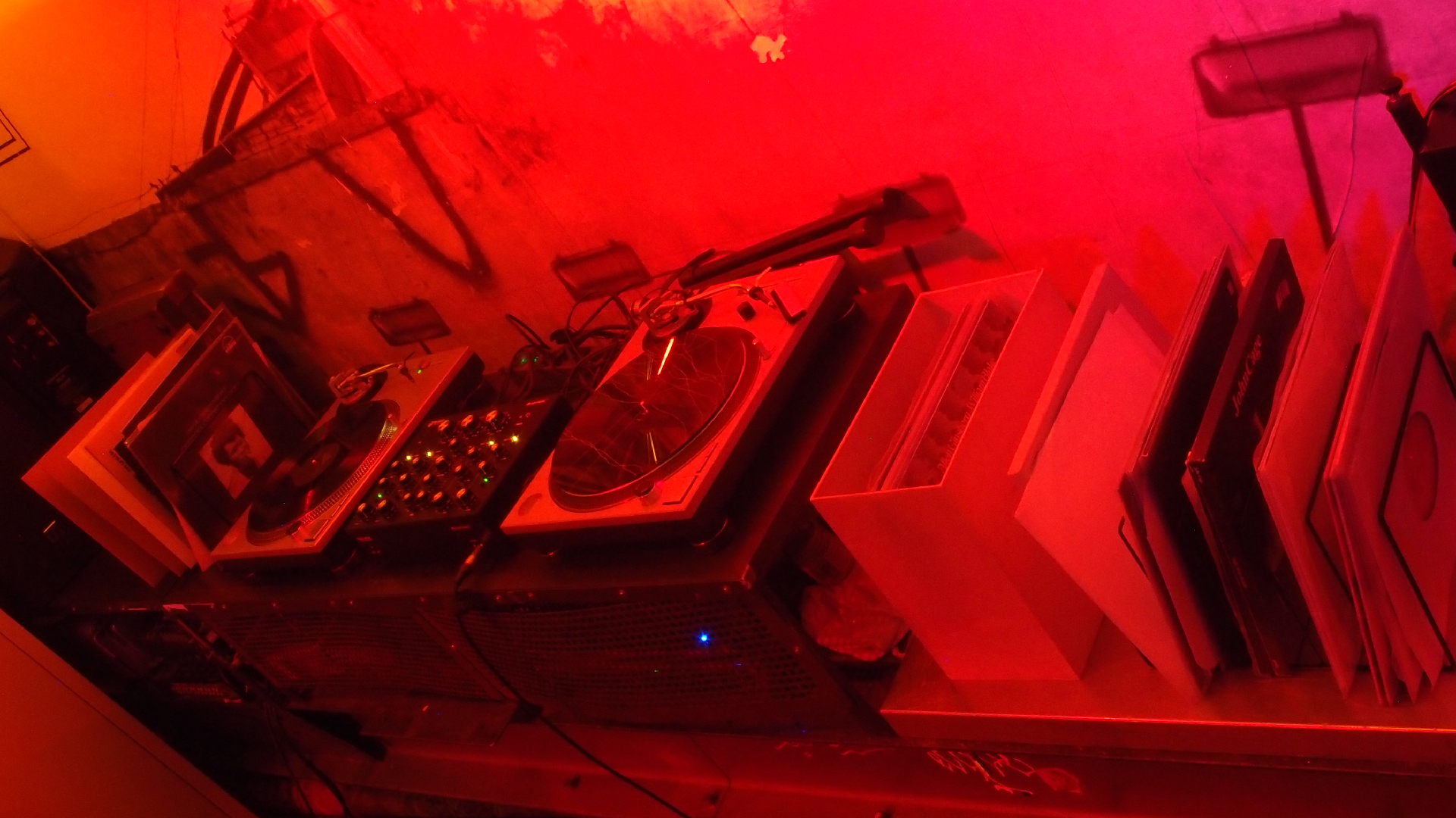 2023-01-10 reinfeiren ins 17 Jahre wendel Fest (Spieluhr/wendelrekords III/Dj Set)