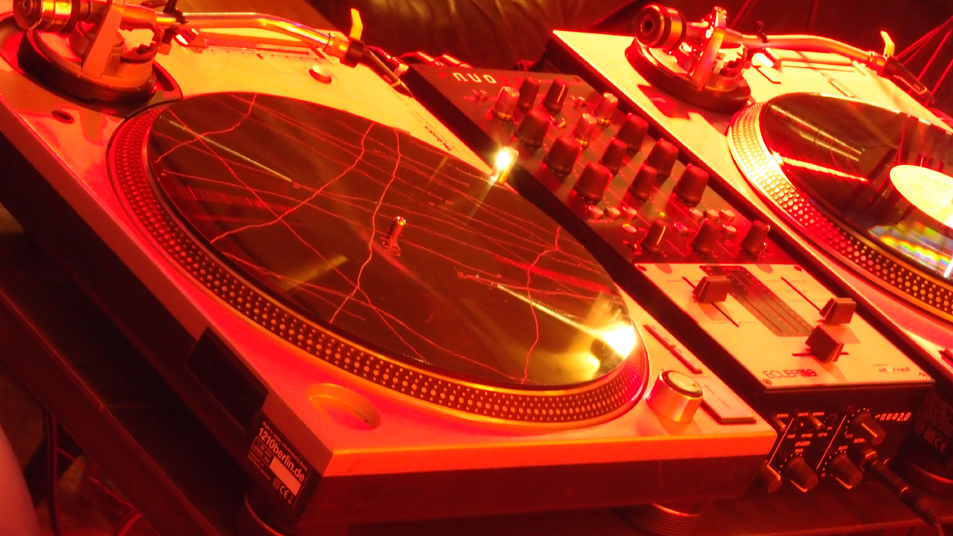 2023-01-10 reinfeiren ins 17 Jahre wendel Fest (Spieluhr/wendelrekords III/Dj Set)
