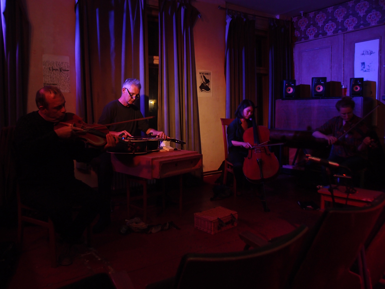 2017-10-17 Ernesto Rodrigues, Ame Zek, Elo Masing, Hui-Chun Lin at T Berlin