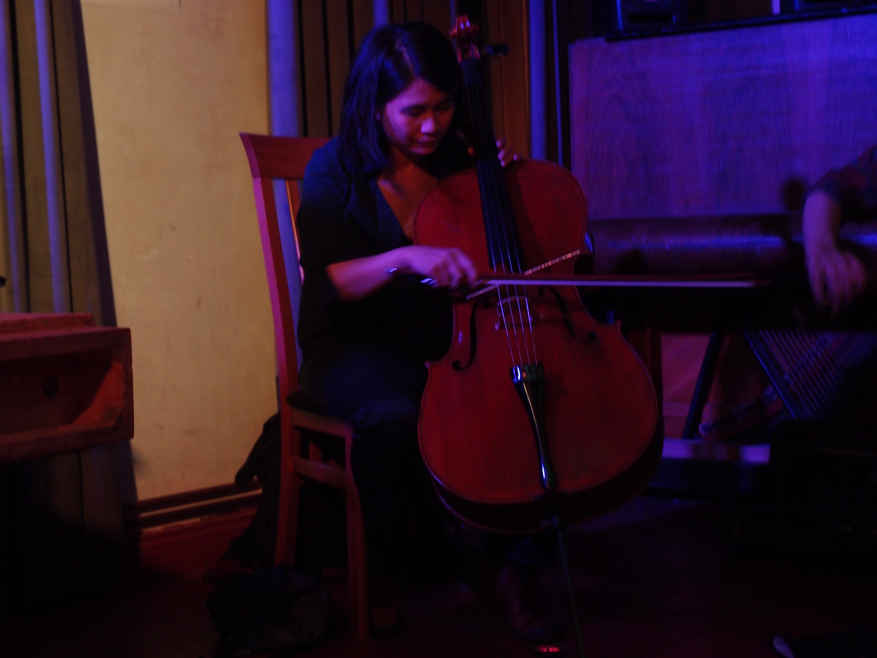 2017-10-17 Ernesto Rodrigues, Ame Zek, Elo Masing, Hui-Chun Lin at T Berlin