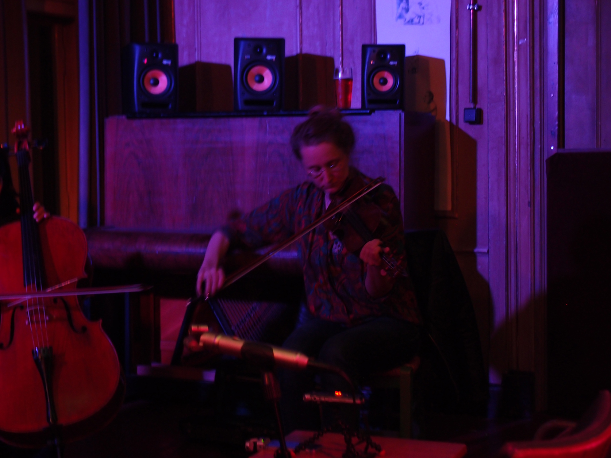 2017-10-17 Ernesto Rodrigues, Ame Zek, Elo Masing, Hui-Chun Lin at T Berlin