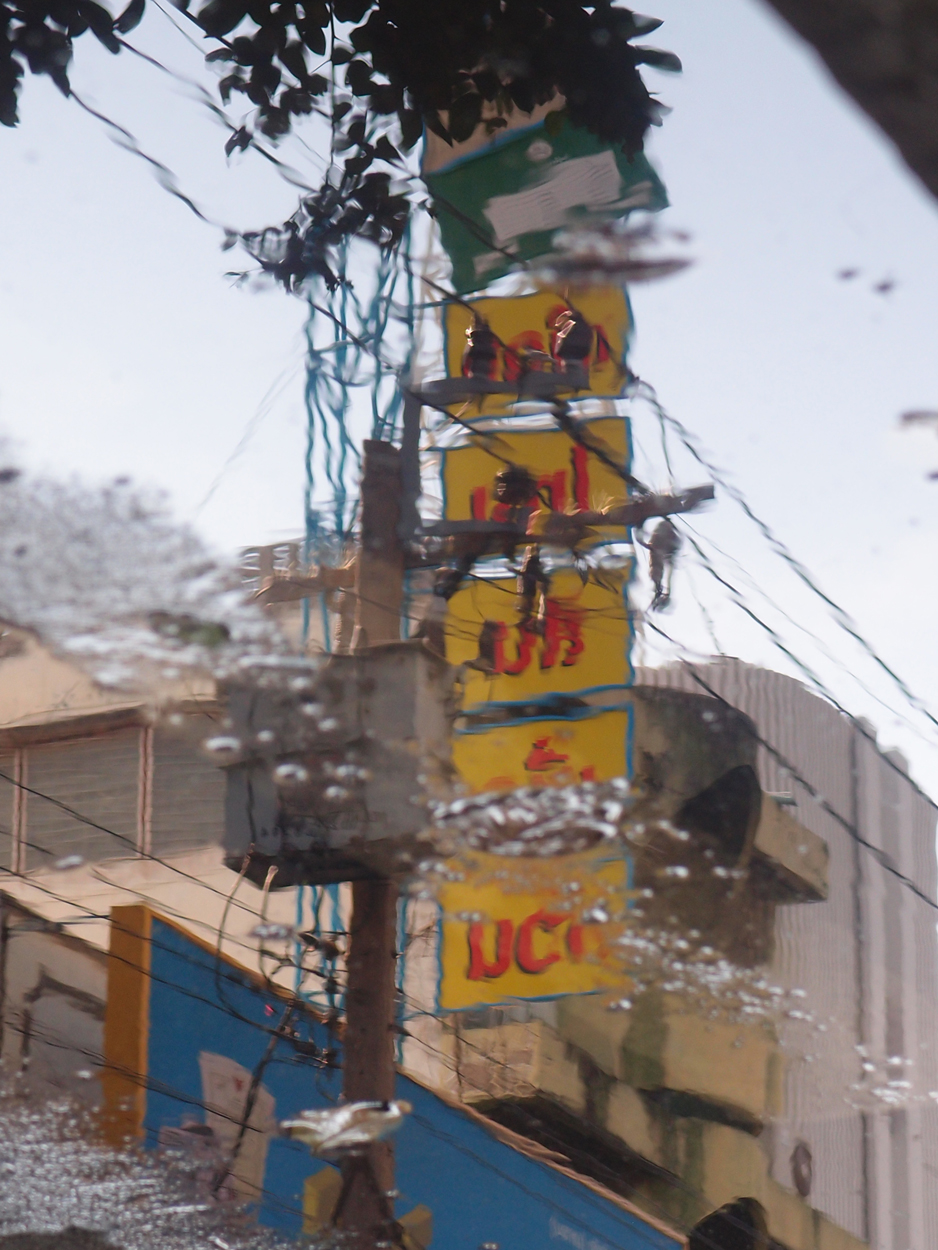 Bangkok schrift (Foto) 