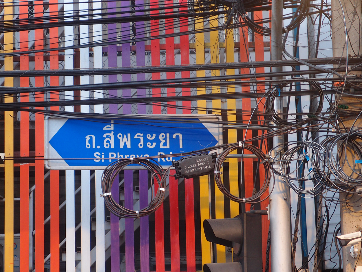 Bangkok schrift (Foto) 